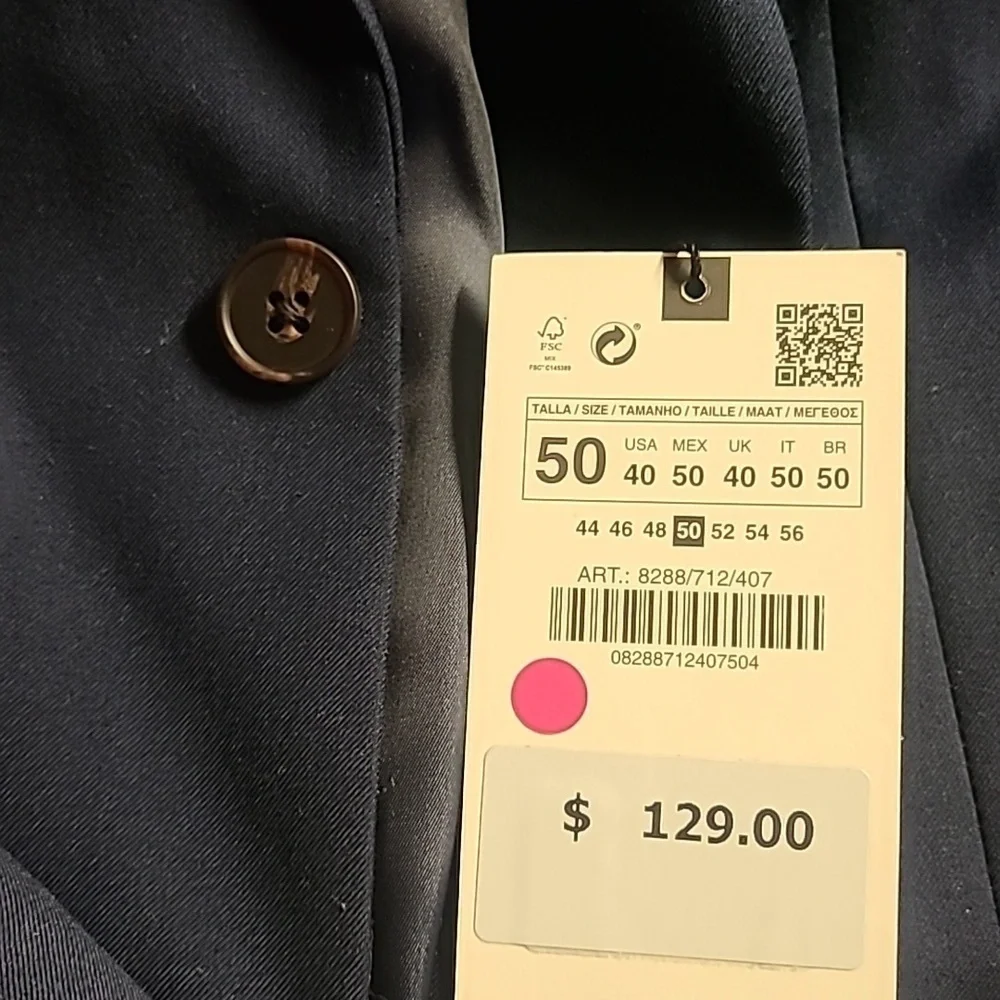 ZARA SUIT JACKET SIZE 34 | 8288/712